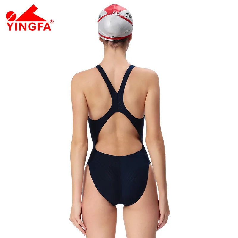 YINGFA цельный тренировочный купальник для соревнований одобренный Fina Женский