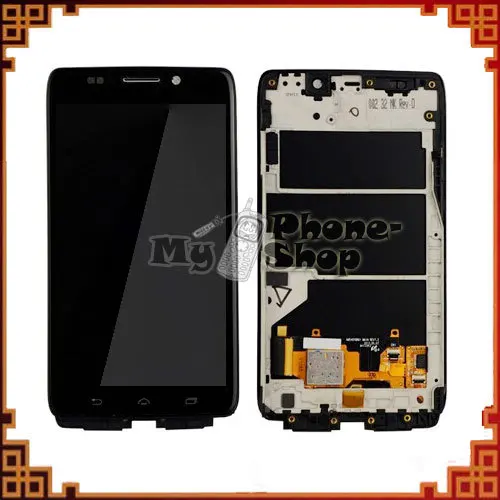 Smart Phone for Motorola Droid Ultra XT1080 LCD Screen Touch Assembly +Frame Black Free shipping | Мобильные телефоны и