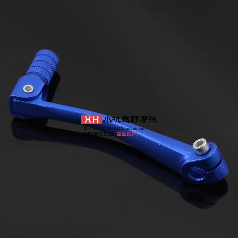 

free shipping gear shift lever alloy aluminium crf 110cc 250cc dirt pit monkey bike motorcycle atv quad accessories parts blue