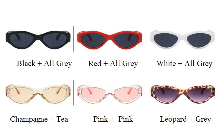 Корейские крутые трендовые маленькие солнечные очки в стиле хип-хоп кошачий глаз, женские солнцезащитные очки для мужчин, брендовые Модные Винтажные Солнцезащитные очки с принтом