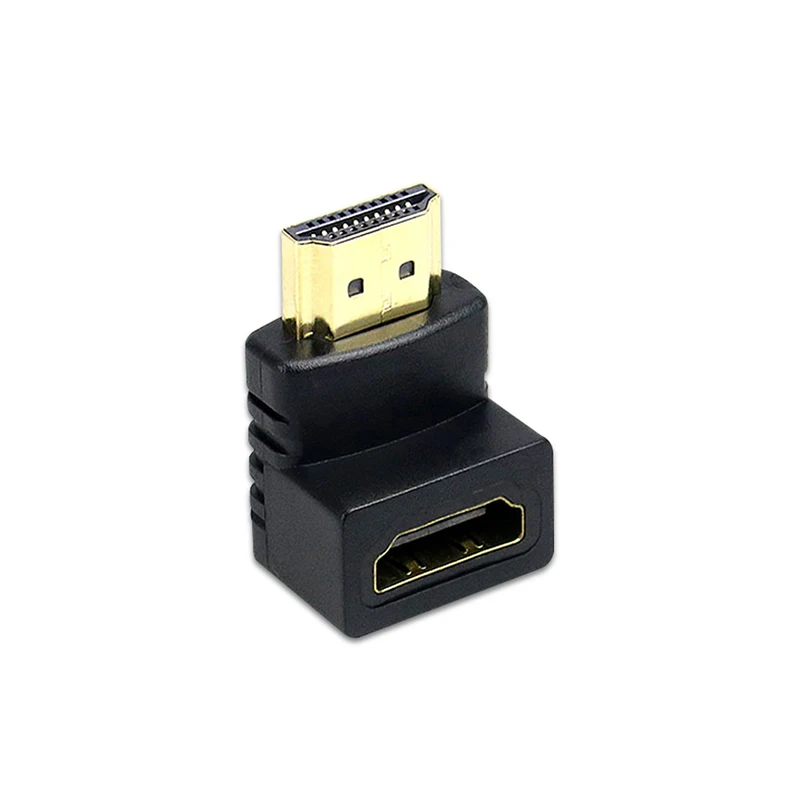 1/2/5 шт.-HDMI-Male к HDMI переходник с внутренней резьбой 90 градусов 270 градусов угол HDMI удлинитель конвертер для HDTV