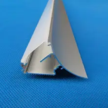 Алюминиевый светодиодный профиль/рассеиватель для ПК настенное крепление/Аксессуары для светодиодной ленты 2 м/шт. 40 м/лот