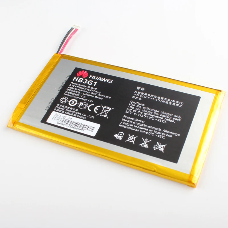 

Original Huawei phone Battery for Huawei S7 S7-301U 301W 302 303 (7 inch) 701 931 4000mAh HB3G1H HB3G1