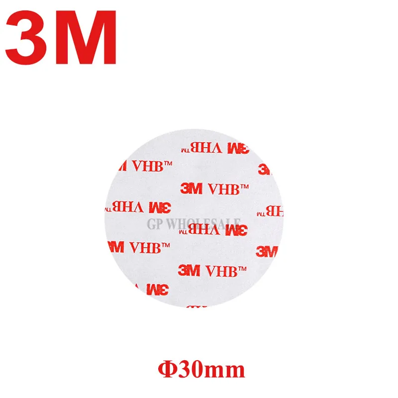 58mm Round 3M VHB 4910 Clear Acrylic Foam Double Side Adhesive Tape transparent