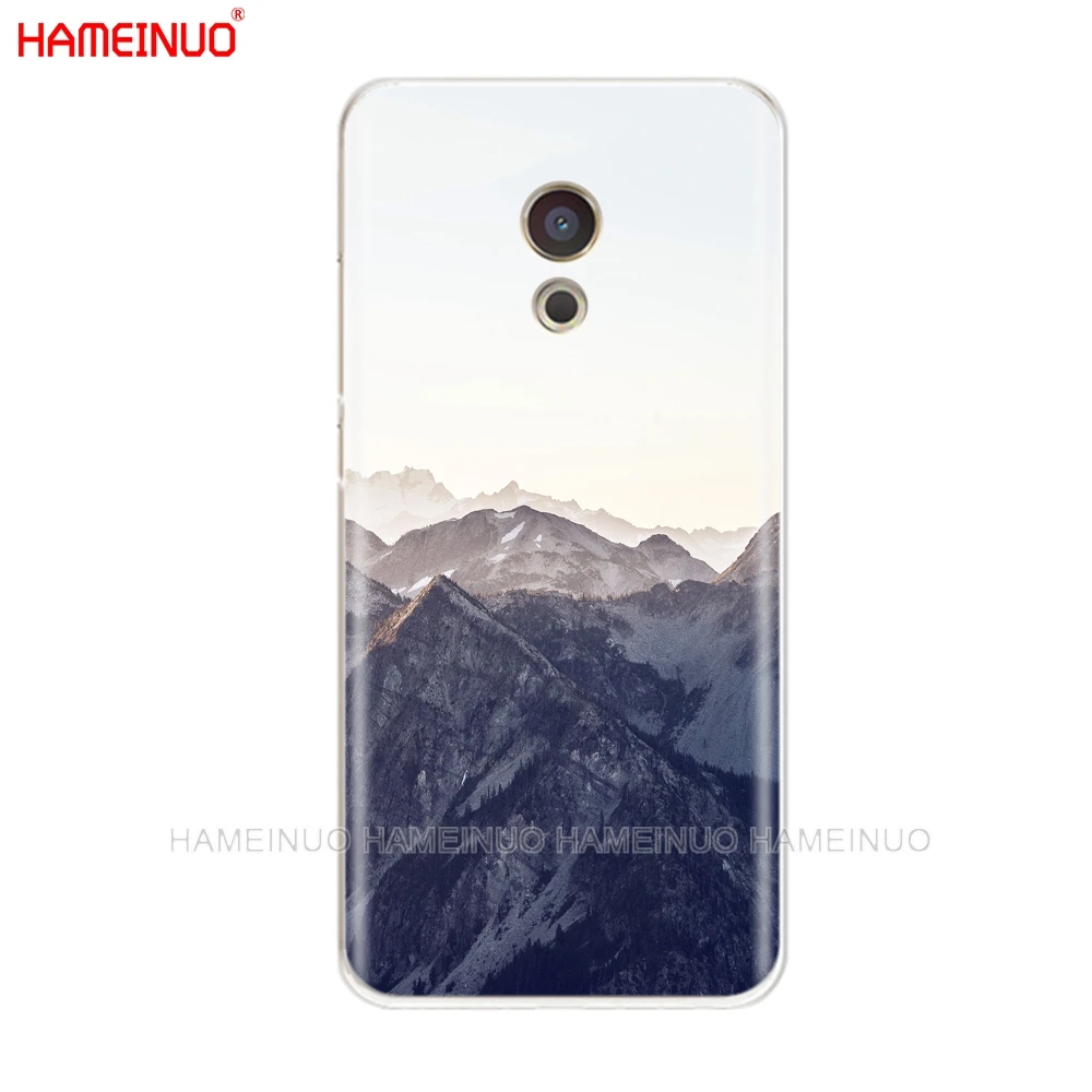 HAMEINUO горный лес облака чехол для телефона для Meizu M6 M5 M5S M2 M3 M3S MX4 MX5 MX6 PRO 6 5 U10 U20 note plus