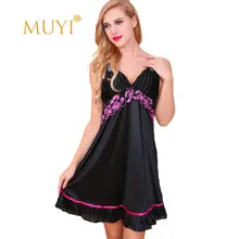 Sexy Babydoll Nightwear Sleepwear Women Nightgowns Sleepshirts Nuisette Femme Spaghetti Strap Night Dress Woman Sexy Night Gown