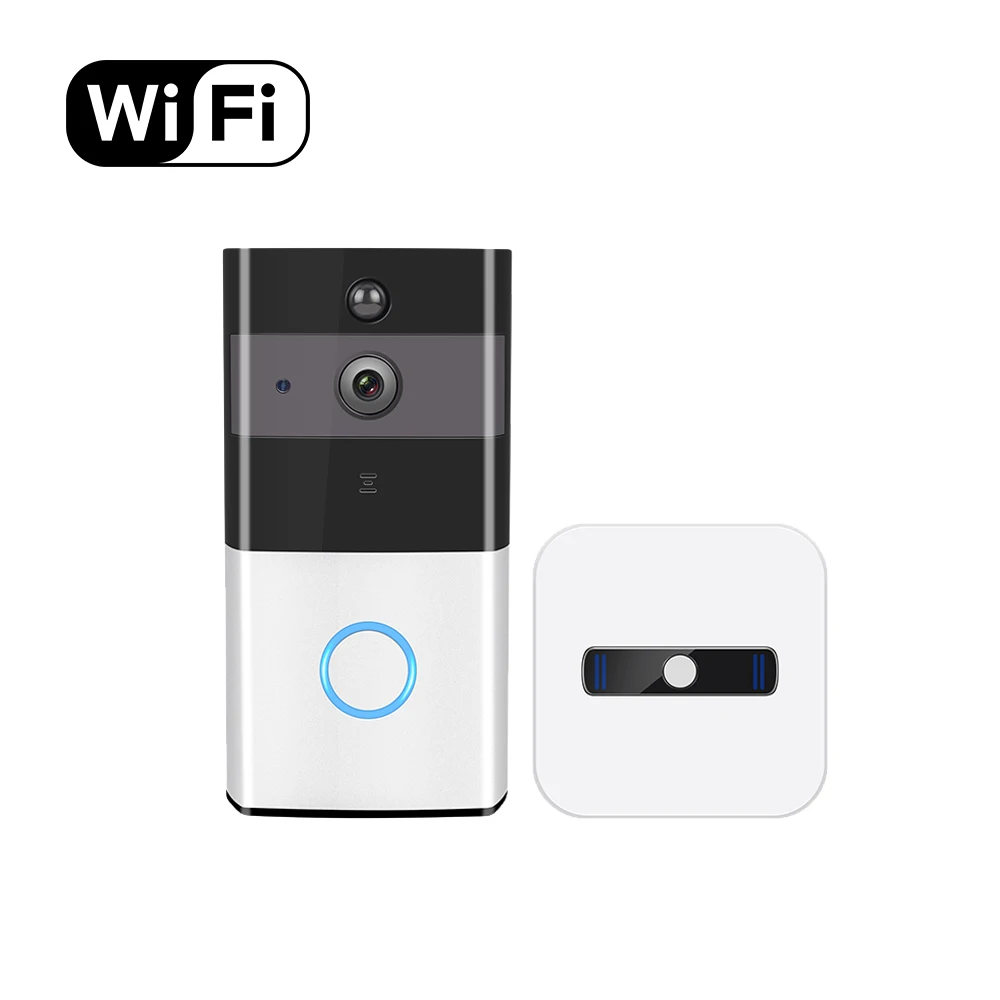 

WiFi Wireless Remote Control Mobile Ring Motion Detection Intercom Camera Video Doorbell
