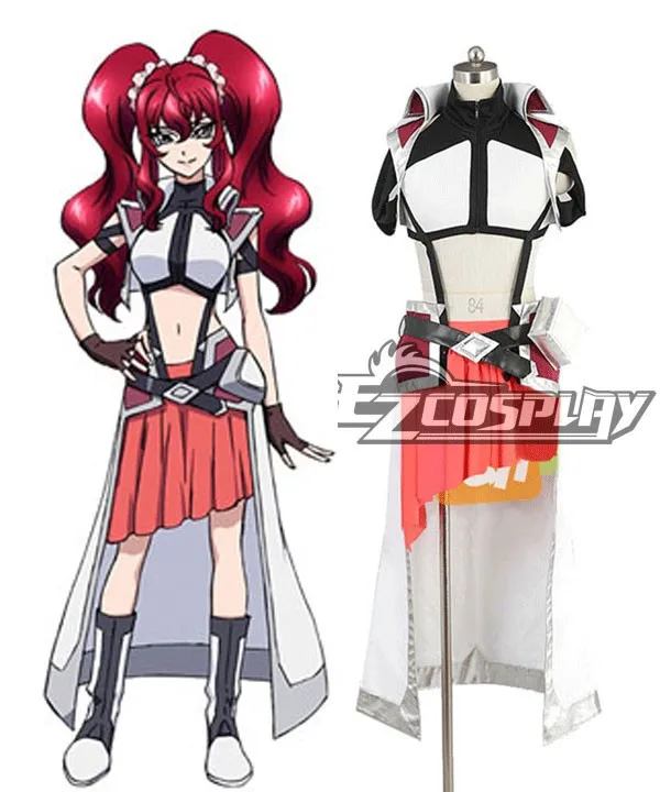 

Cross Ange: Rondo of Angels and Dragons Kurosu Anju Tenshi to Ryu no Rondo Hilda Hiruda Cosplay Costume E001