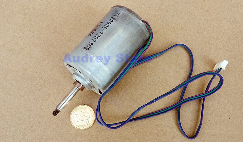 Новый двойной шариковый подшипник DC120V трехфазный бесщеточный двигатель с Внутренний ротор для DIY бесщеточный генератор