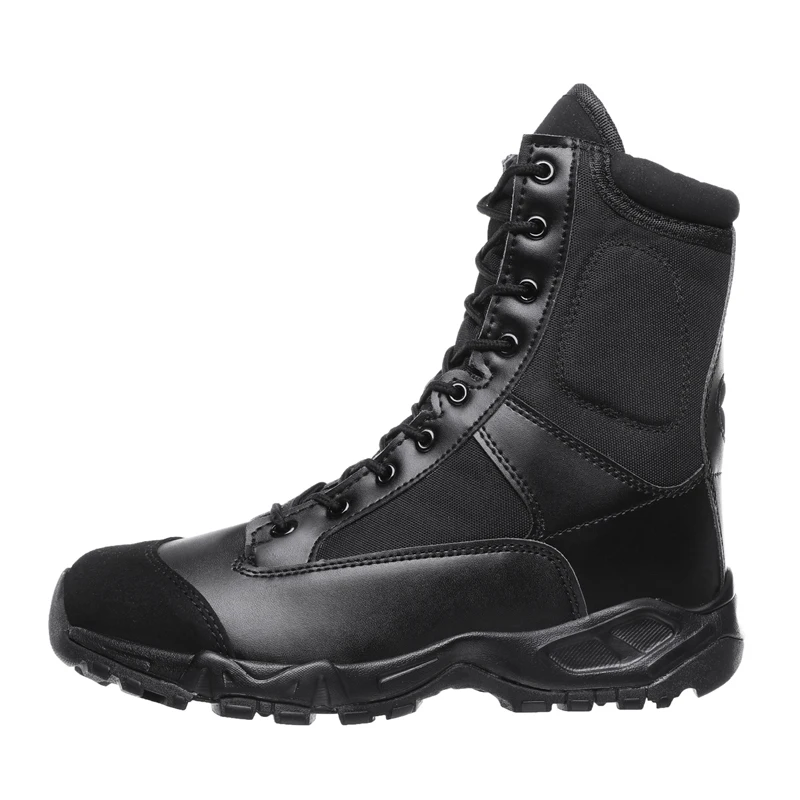 Мужские ботинки в стиле милитари; кожаная Рабочая обувь для пустыни; Мужская обувь большого размера плюс; зимние мужские армейские ботильоны