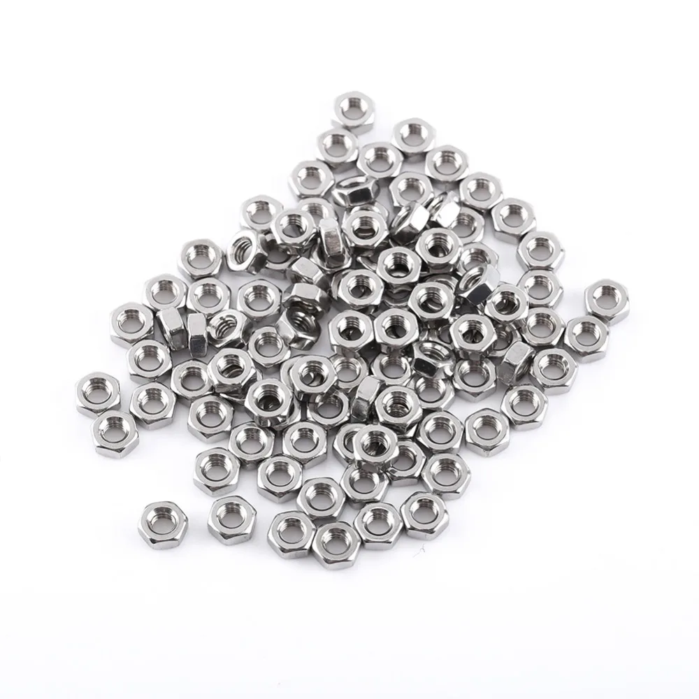 

250Pcs M4 visserie inox M4 Cap/Button/Flat Head Socket Screw Caps Set Steel Hex Socket Screws Bolt Nuts Assortment Kit