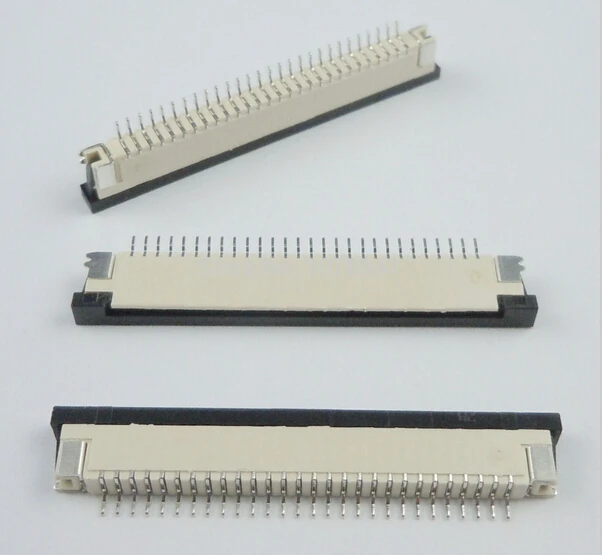 

50Pcs FPC/FFC connector cable socket 28 pin 0.5mm connector Bottom Contact for LCD screen interface of DVD/GPS/MP3/PDA/Phone
