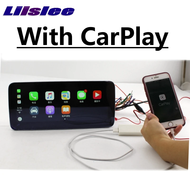 Top Liislee Car Multimedia Player NAVI For Mercedes Benz MB A B C E G V GLA CLA GLK CLK CLS With CarPlay Radio Stereo GPS Navigation 6