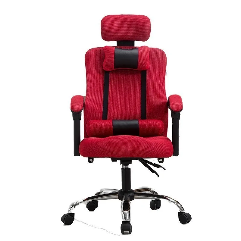 

Free Eu Shipping High Quality Mesh Gaming Computer Chair Lacework Office Chair Lying And Lifting Staff Armchair With Footrest