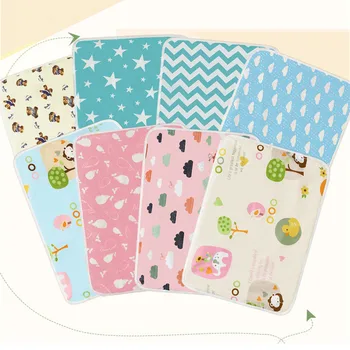 

Cute Baby Changing mat Infants Portable Foldable Washable waterproof mattress children game Floor mats cushion Reusable Diaper