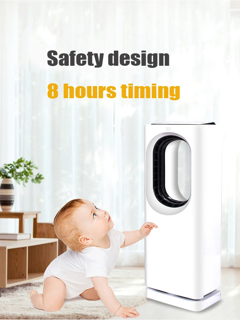 

No-blade Fan Super Quiet Bladeless Floor-standing Fan Air Purifing Romote Controled Electric Fan Bladeless Electric Fan bladele