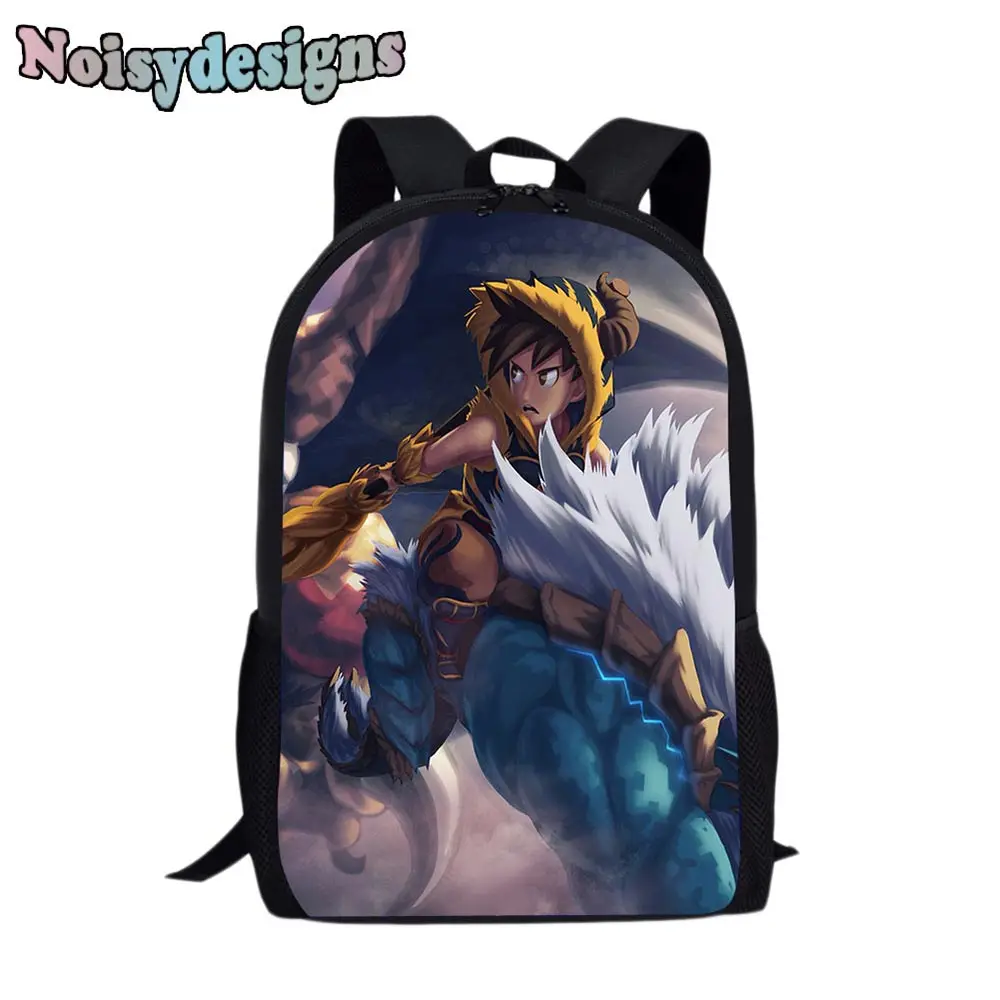 

Monster Hunter World Dinosaur Printing Backpack Children School Teenager Girls Child Shoulder Book Bag Kids Schoolbags Mochilas