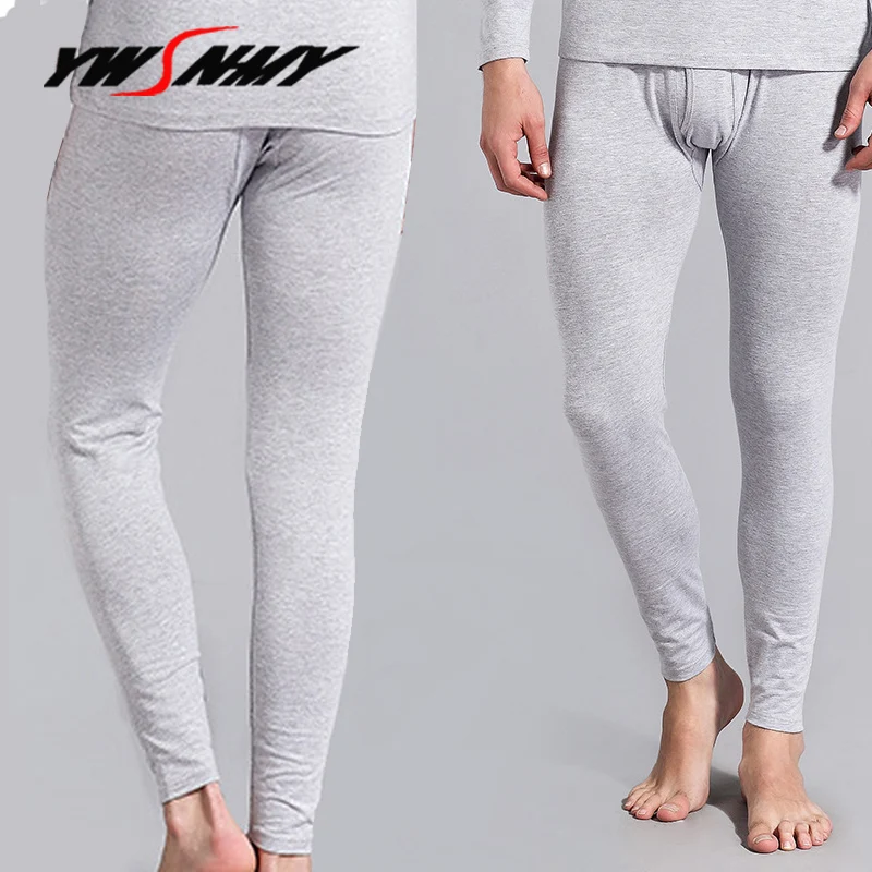 

Winter Mens Warm Long Johns Underwear Brand Cotton Thermal Bottoms thermo Leggings Man Home Pants Sexy Hot Sleepwear