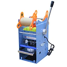 Кофе высокого качества, чай, молоко, соевое молоко, сок, молочный чай запечатывание пластиковых стаканчиков для 360~ 700cc пузырьковый чай запайки