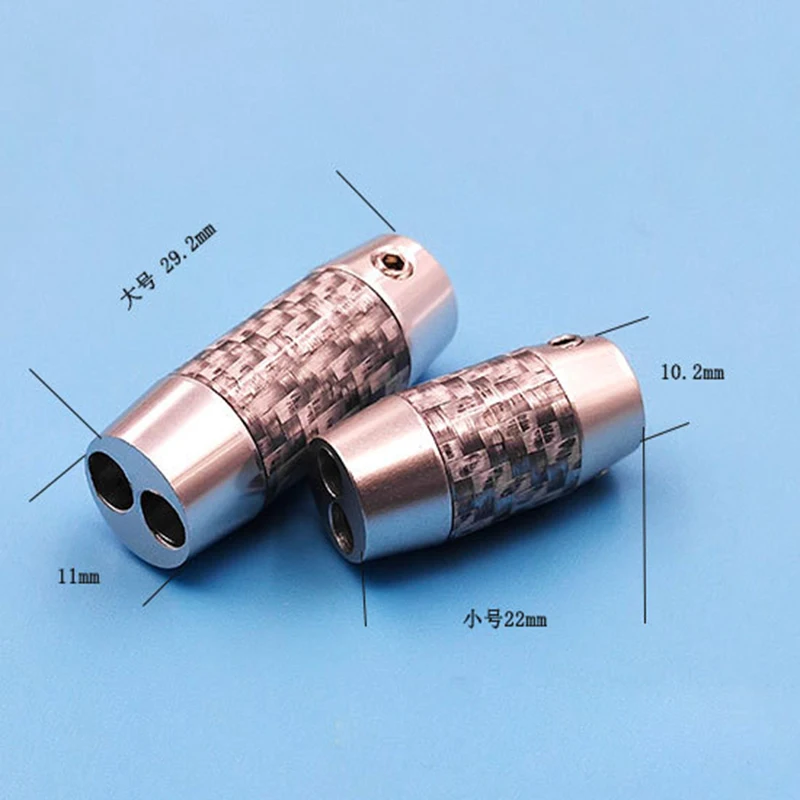 10 pcs Gourd Type Straight Copper DIY Headphone Upgrade Midline Splitter Slider