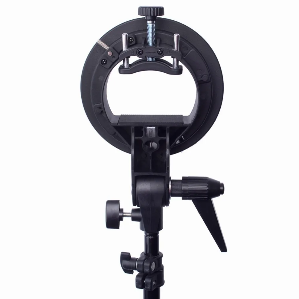 Neewer S Type Bracket Holder with Elinchrom Mount for Speedlite Flash