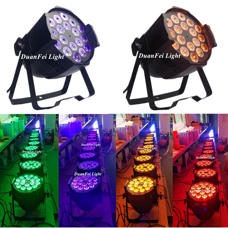24 шт. 18 Вт комнатный светильник Dmx настенный Par Led Rgbwauv 6 в 1 18*18 | Лампы и освещение
