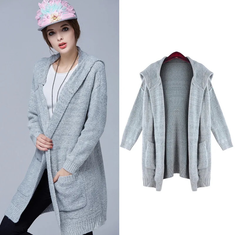 Women Long Cardigans 2015 Plus Size Slim Women Cardigan