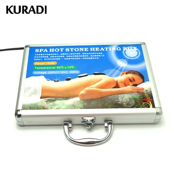 

Automatic Constant Temperature Used for Massage Energy Stone SPA Essential Oil Hot Massage Stone Portable Practical Heating Box