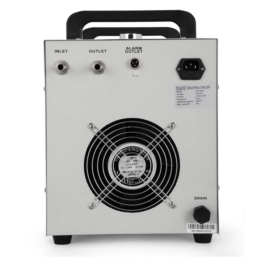 CO2 Стекло лазерной трубки под 60 W/80 W лазерной гравировки и резки кулер для воды