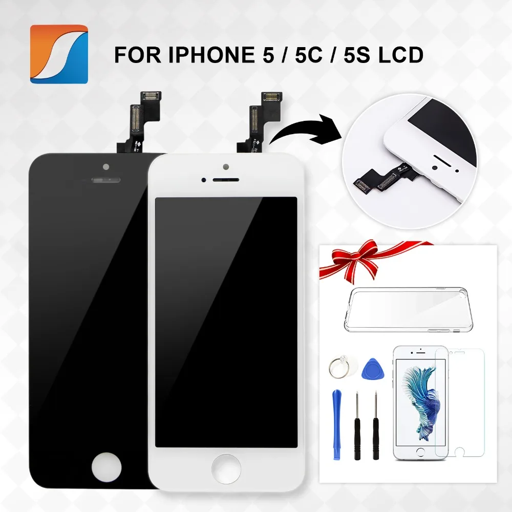 

Full Original For iPhone 5S LCD Screen Replacement 100% Guarantee No Dead Pixel Free Shipping