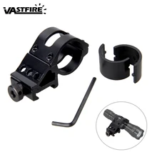 45 градусов сторона 25,4 мм 30 мм кольцо 20 мм рельсовый прицел охотничье кольцо фонарика крепление быстрый выпуск Вивер крепление аксессуары