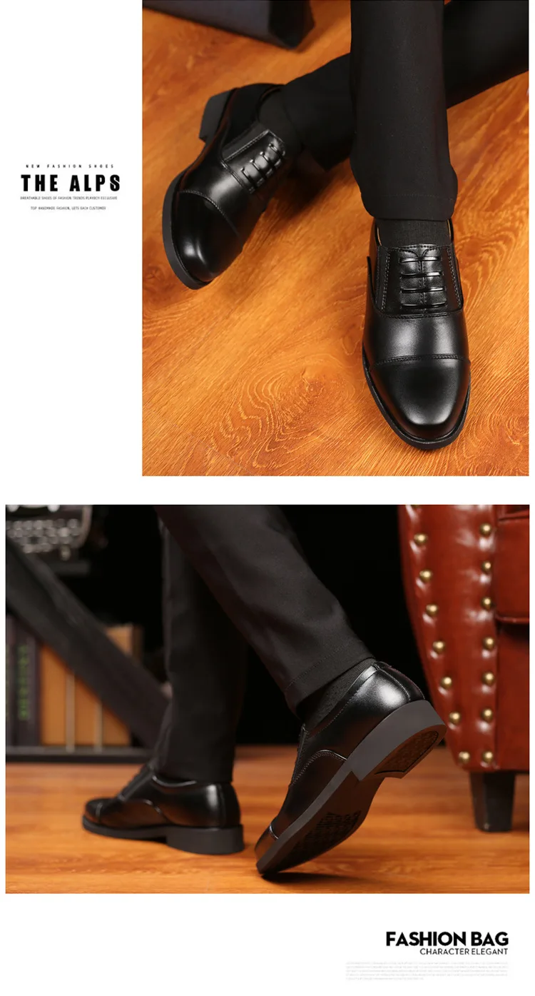 Весенне-осенние новые кожаные туфли с тремя ремешками для ног, школьная мужская обувь, деловая повседневная обувь, мужская обувь