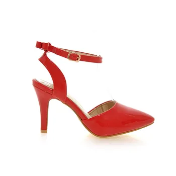 

Women pump Shoes Patent Leather Summer Sandals pumps PG36 femal Sandals 2020 new style