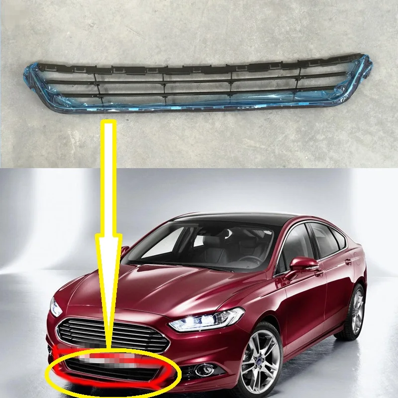 

1 PC High light painted Front bumper lower mesh grill grille for Ford Mondeo Fusion 2013-2015