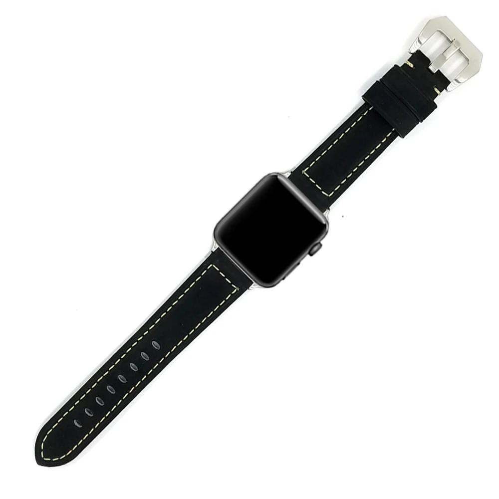 High quality retro Leather Strap Band for Apple watch 42mm 38mm watchband With adapter for apple Watch Series 3 / 2 bands apple-bands-series- : image High quality retro Leather Strap Band for Apple watch 42mm 38mm watchband With adapter for apple Watch Series 3 / 2 bands apple-bands-series-