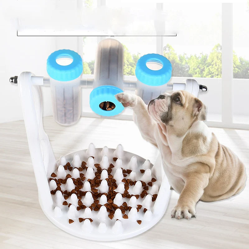 

Pet Dog Slow Feeder Toys Interactive Dispenser for Dog Training Food Bowl Outdoor Dog Healthy Diet IQ Treat Training Toys PPT607