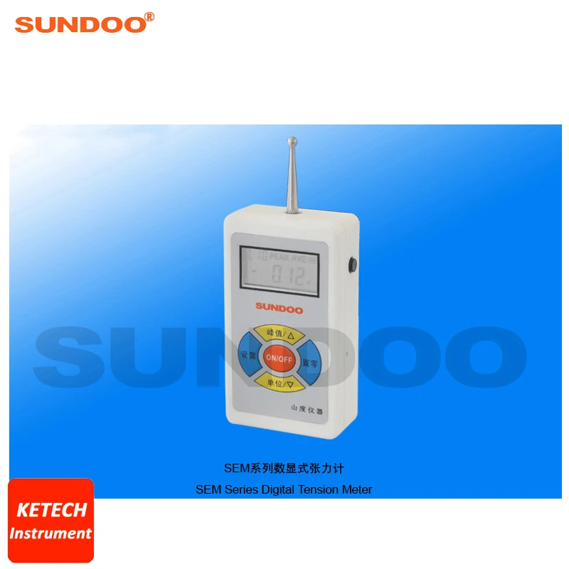 5N Digital Push Pull Force Gauge Tension Tester Sundoo SEM 5force