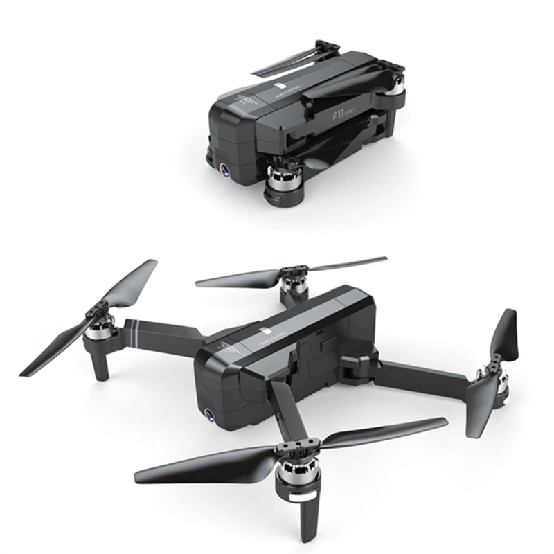 SJRC F11 GPS Дрон с 25 мин. полета время управления жестами складной Wifi FPV 1080P камера