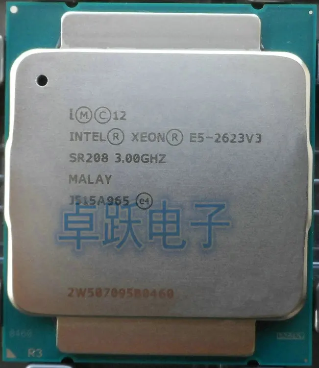 E5 2623V3 Original Intel Xeon 2623 V3 3 0 GHZ 4 Core 10M FCLGA2011 105W Бесплатная доставка|intel xeon|xeon e5intel xeon e5 |