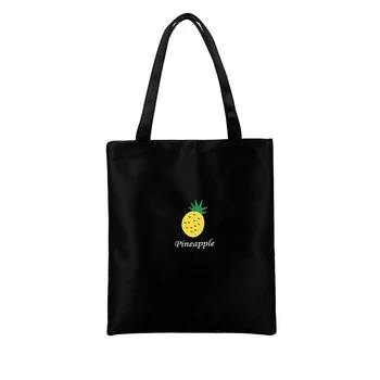 

Fashion cartoon printing Women shoulder bag large capacity canvas zipper Women handbags bag casual trend simple Women bag