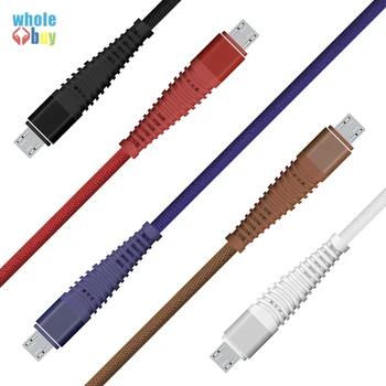 

Colorful good quality 5V 2A Fast data charger Cable For iPhone X 8 7 6 8Pin Micro USB Cable For Samsung Galaxy S9 S8 300pcs/lot