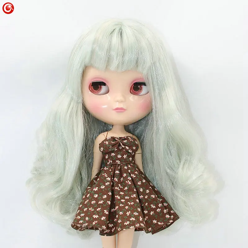 

30cm Blyth Dolls Toys DIY Dress Up By Children's Girl BJD Moveable Joints Alive Doll With Clothes Acessories Birthday Gift