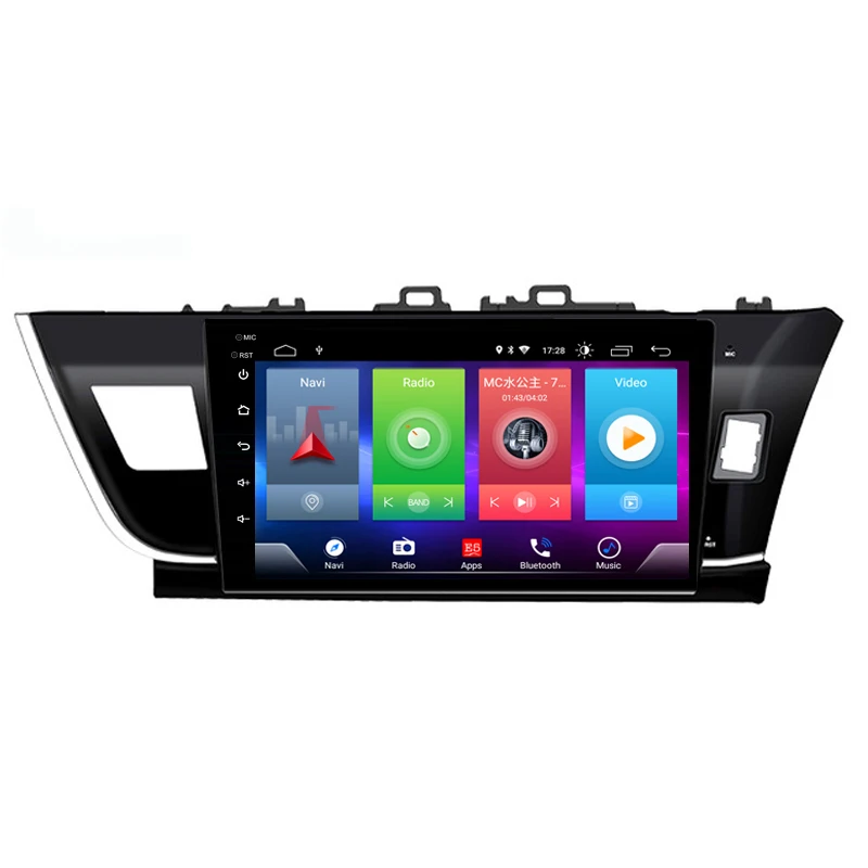 

Full Touch Car Android 8.1 Radio Player For TOYOTA Corolla 2015 RHD Vehicle GPS Navigation Video Multimedia Built In Bluetooth