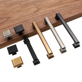 

RUNBAZEF Modern Minimalist Shoe Cabinet American Drawer Knobs Wardrobe Door Knob Handle Furniture Hardware Accessories Kitchen