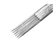 Новые Отличные татуировки иглы 50 шт. одноразовые стерильные Иглы для татуажа соткан Магнум 11M1 Размеры 2500 шт./лот