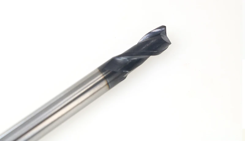 1 шт. 3 мм сплав фреза HRC45 2 флейты Вольфрам кобальтовый сплав торцевой фреза TiCN покрытие для токарного станка с ЧПУ/станка