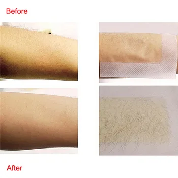 

Wholesale 8PCS Hair Removal Double Side Wax Strips Paper For Leg Body Facial Hair for man and woman NEW