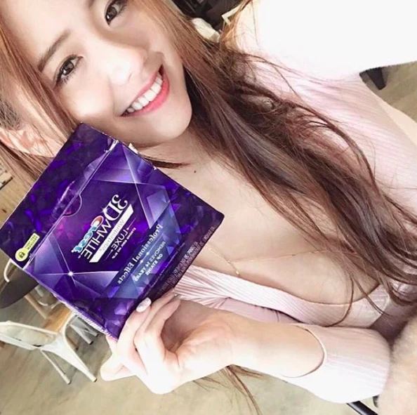 Efeito de Luxe Originais de Higiene Crest 3d White Whitestrips Dentes Profissional 1 Caixa 20 Bolsas Oral Dentes Branqueamento Tiras 4 Beleza e saúde