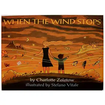 

When The Wind Stops By Charlotte Zolotow Educational English Picture Book Learning Card Story Book For Baby Kids Children Gifts