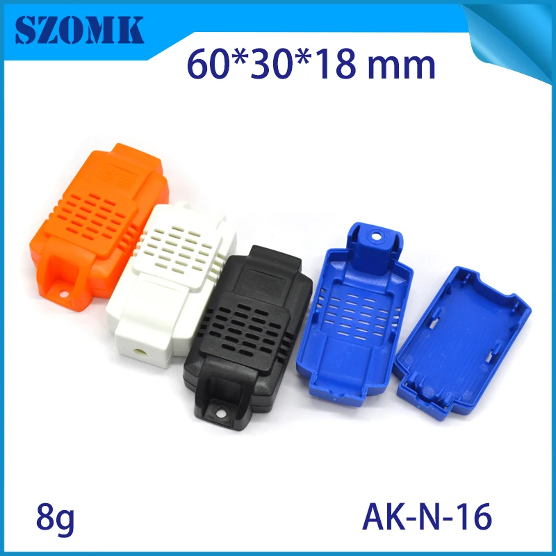 

1 pieces c / humidity sensor enclosure AK-N-16 60x30x18mm 2.36"x1.18"x0.71"